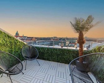 130 qm Maisonette-Penthouse - Dachterrasse mit exklusivem Panoramablick - Hannover - Balcone