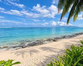 Fare Pae Miti Beach Punaauia Beachfront Beach access Moorea View - Punaauia - Plage