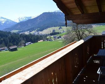 Holiday apartment Anemone - holiday home farm Bogstlhof - Achenkirch - Balcon