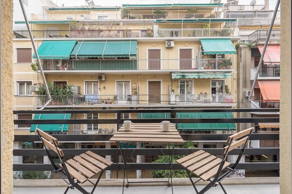 Pame Rentals - 2bd & 2ba Home, 4 Min To Acropolis - אתונה - מרפסת