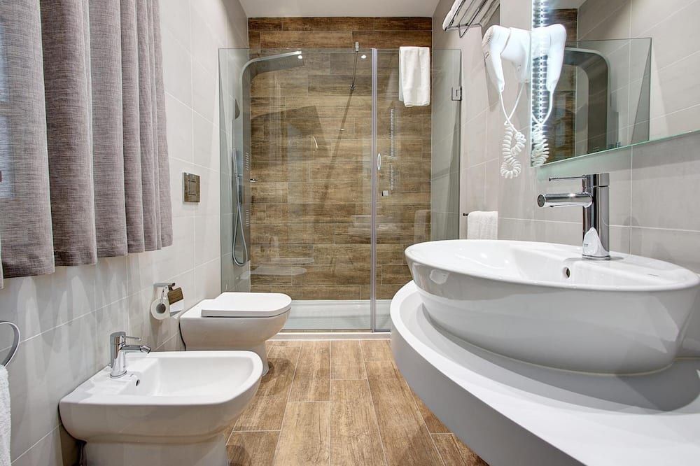 Bathroom view of Palazzo Paolina Boutique Hotel