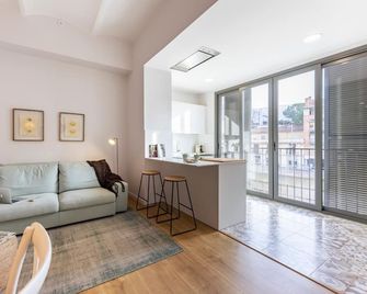 Bravissimo Riu Onyar, modern 3 bedroom apartment - Gerona - Huiskamer