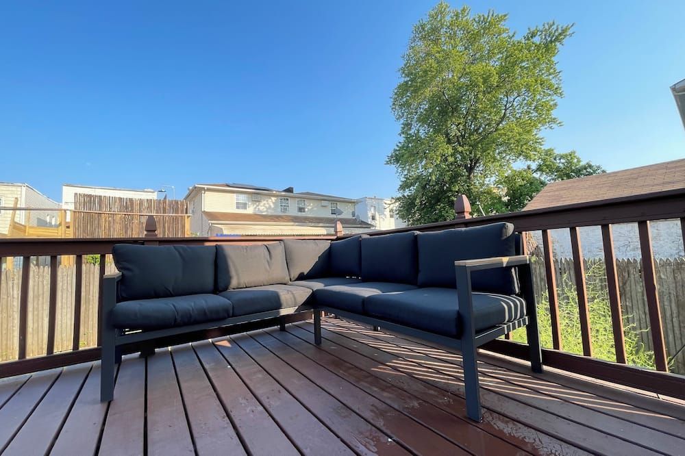 Stayca Spacious Suite 4-Bedroom Apartment In Queens Near Jfk - קווינס - מרפסת