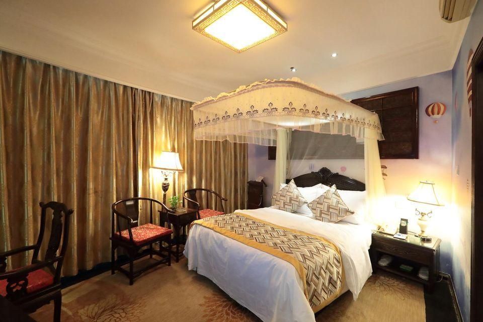 Jindu Crown Hotel - נאנצ'אנג - חדר שינה