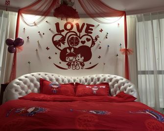 جرين تري إن تيانجين ووكينغ جينغبين إنداستريال بارك تشينغوانغ رود إكسبرس هوتل - لانغفانغ - غرفة نوم