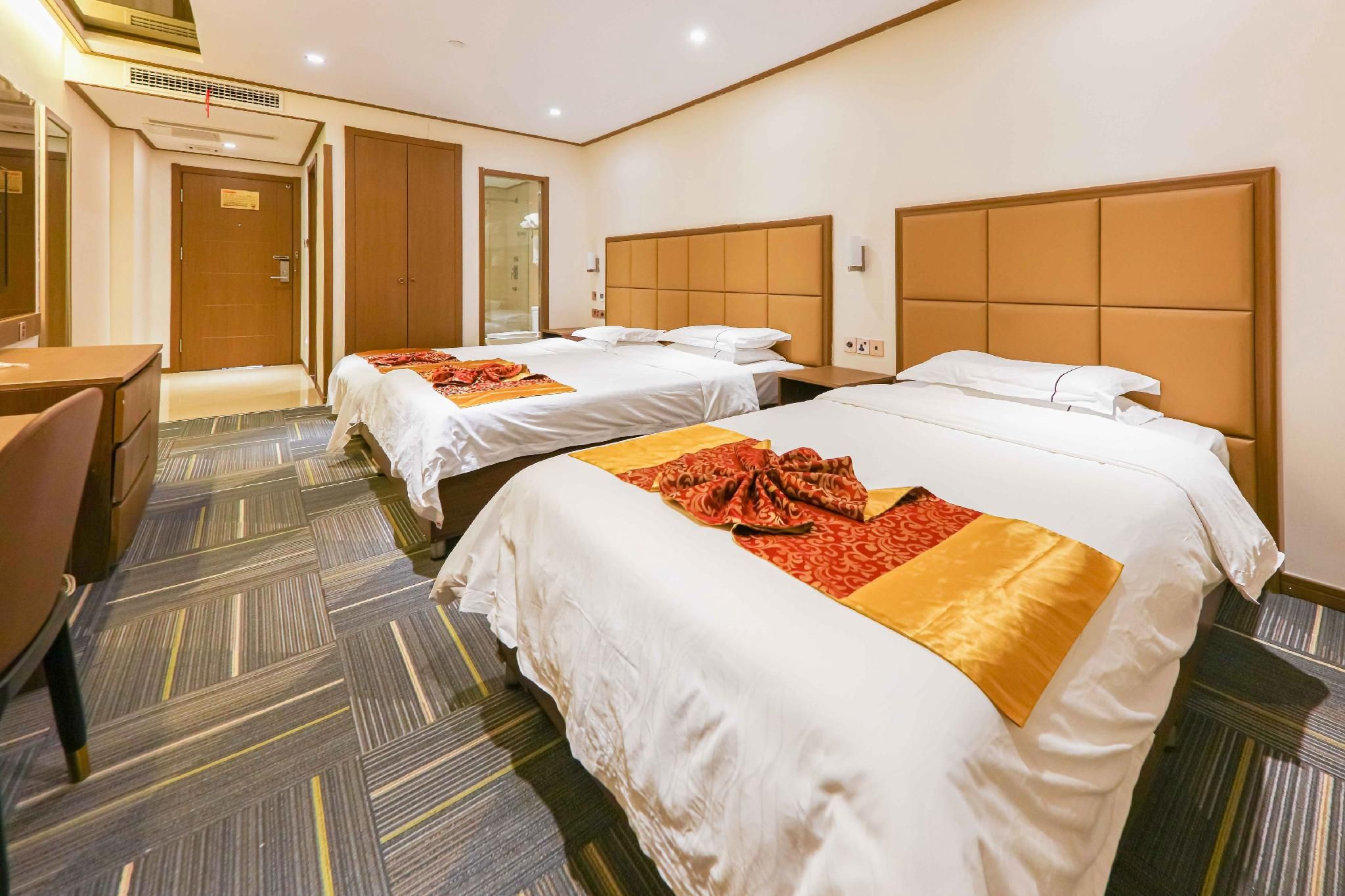 Qingdao Laan Hotel - צ'ינגדאו - חדר שינה