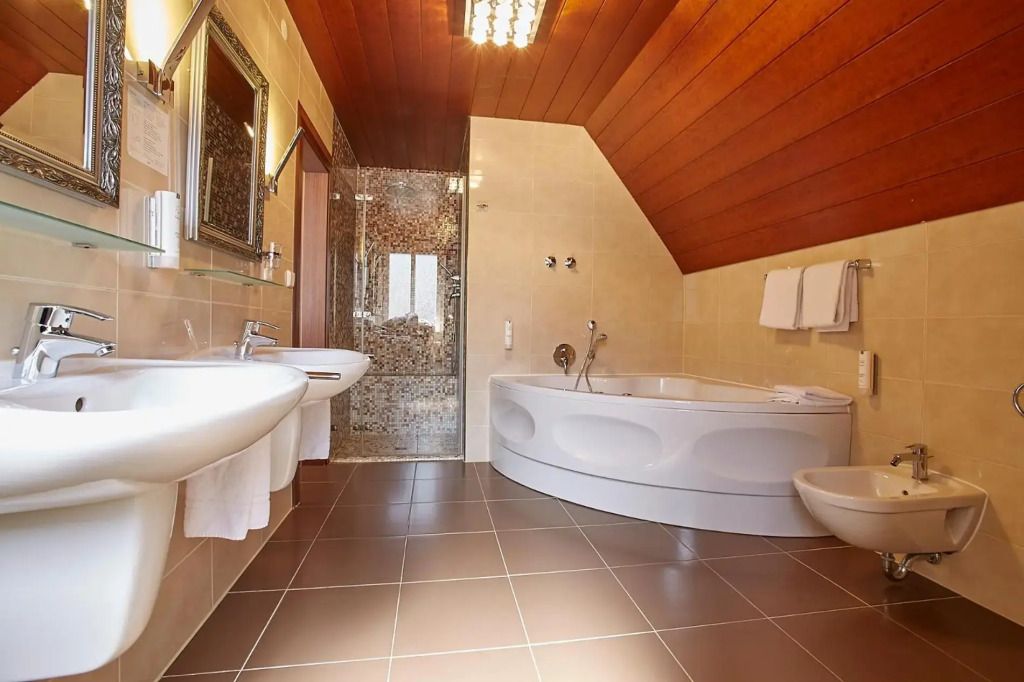 Hotel Beek by Anna - באדן-באדן - חדר רחצה