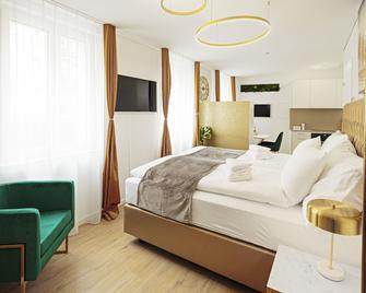 MÜhlensteg Apartments By Visimo - Elegant, Quiet, Central - Saint Gallen - Makuuhuone