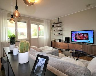 Nice Home In Alnö With Kitchen - Sundsbruk - Stue