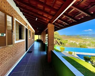 Chácara com piscina aquecida- Perdões - Bom Jesus dos Perdões - Balcony