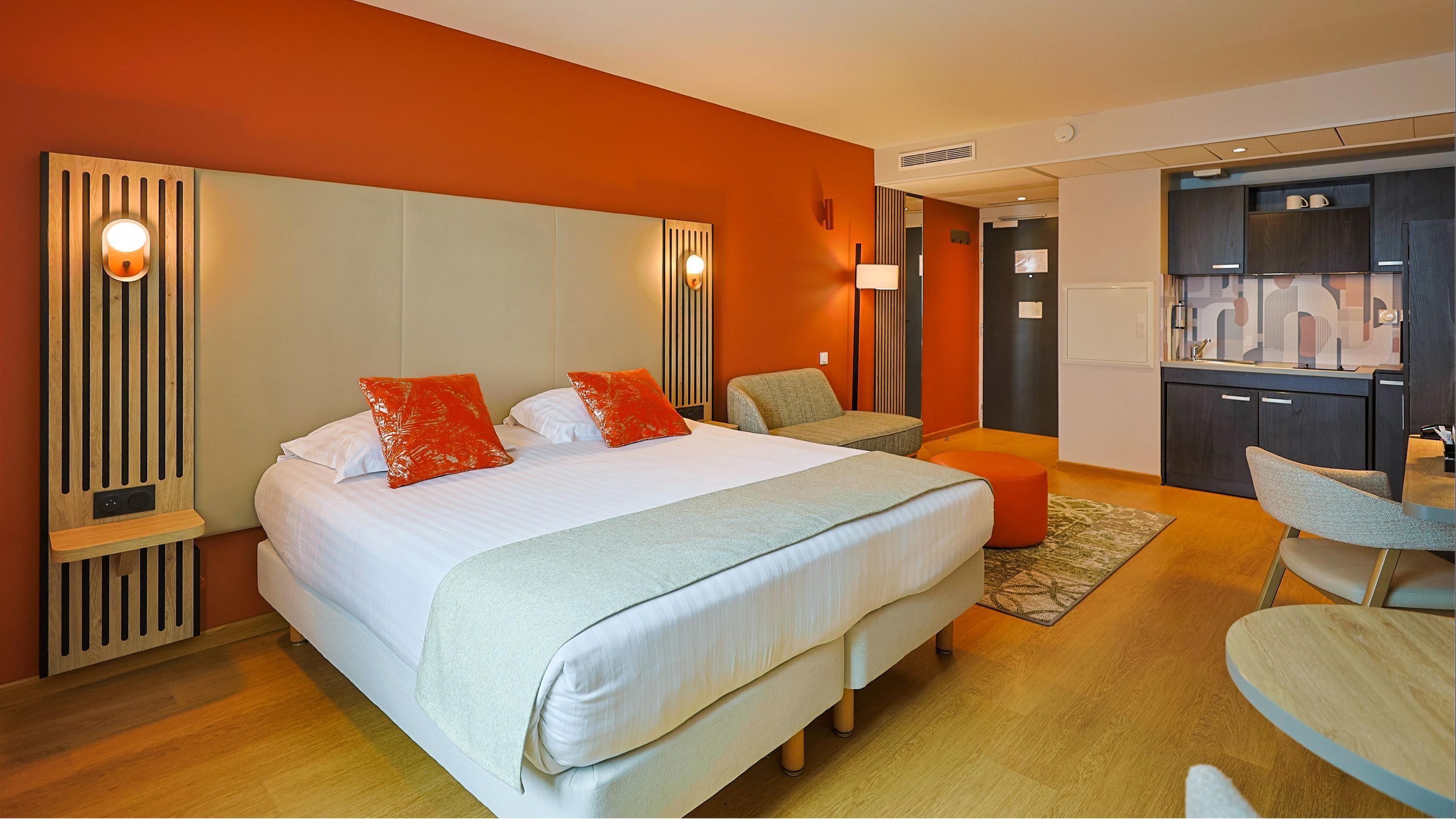 Seven Urban Suites Nantes Centre - נאנט - חדר שינה