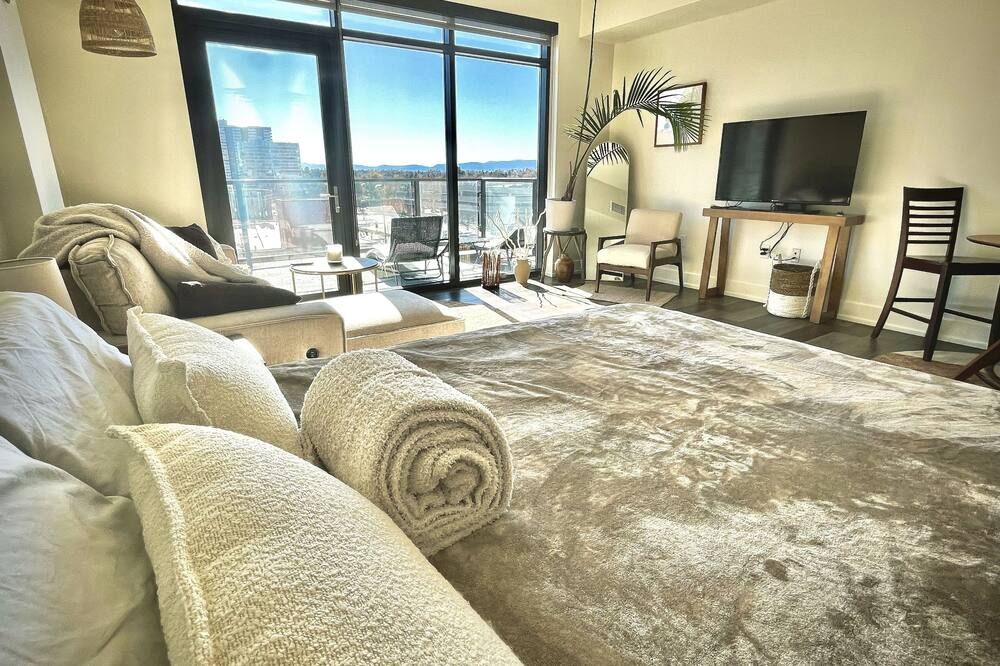 Cherry Creek Rooftop Oasis- Pool, Hot Tub and breathtaking Mountain View’s - دنفر (كولورادو) - غرفة معيشة