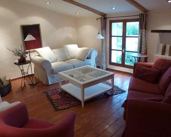 Restored old farm house with a lot of charm - let your soul go for a stroll - Saint-Saturnin-lès-Apt - Living room