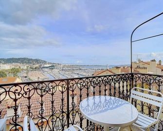 Immogroom - Sea View On The Port - Next To The Beaches - Ac - Wifi - Cannes - Balkong