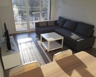 Appartement haussmannien au bord du lac panorama - Clamart - Living room