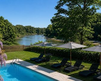 Le clos des berges de l'Ain - Charnoz-sur-Ain - Zwembad
