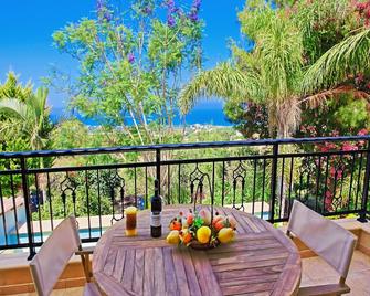 Villa Marilena Sunset Dio - Secluded Villa with 14m x 7m Private Pool - Ayia Marina Khrysokous - Balcone