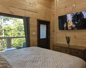 Beautiful! Moonlight view Luxury cabin - Townsend - Bedroom