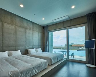 Jeju Nueve Poolvilla & Resort - Jeju City - Bedroom