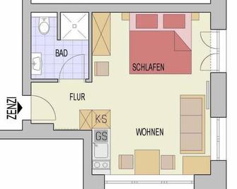 Feriennest Leitner - Maria Alm am Steinernen Meer - Grundriss