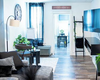 The Cozy Grey Haven 1BR Apartment in Reading. - Reading - Olohuone