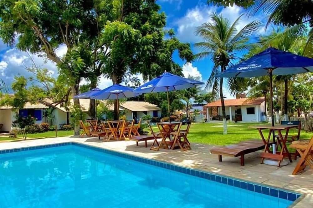 Pousada Chale Heloisa - ז'יז'וקה דה ז'ריקואקוארה - בריכה