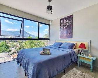Avitat Joy 2Brm Amazing City&Volcano View Pool&Gym - San Salvador - Bedroom