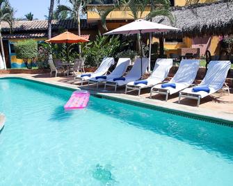 Hidden Gem Of Puerto Escondido, Pool-Side Apt, 1min Walk To Beach, Patio, Yoga - Puerto Escondido - Pool