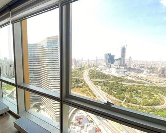 Wonderful 1+0 50 m2 high floor - 伊斯坦堡 - 陽台