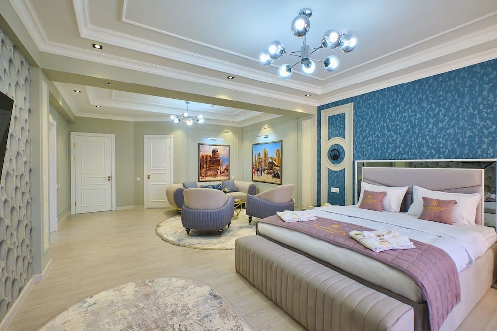 Samaria Hotel and Spa - Samarkand - Slaapkamer
