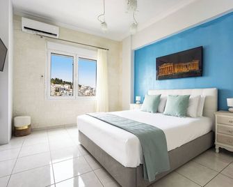 Chalkida sea overview marvellous apartment for 6! - Chalkida - Schlafzimmer