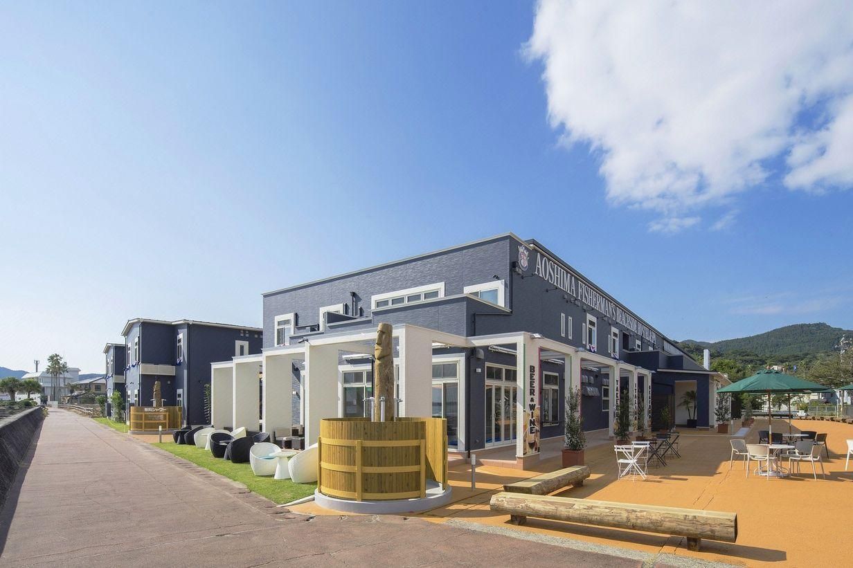 Aoshima Fisherman's Beachside Hostel & Spa - Miyazaki - Building