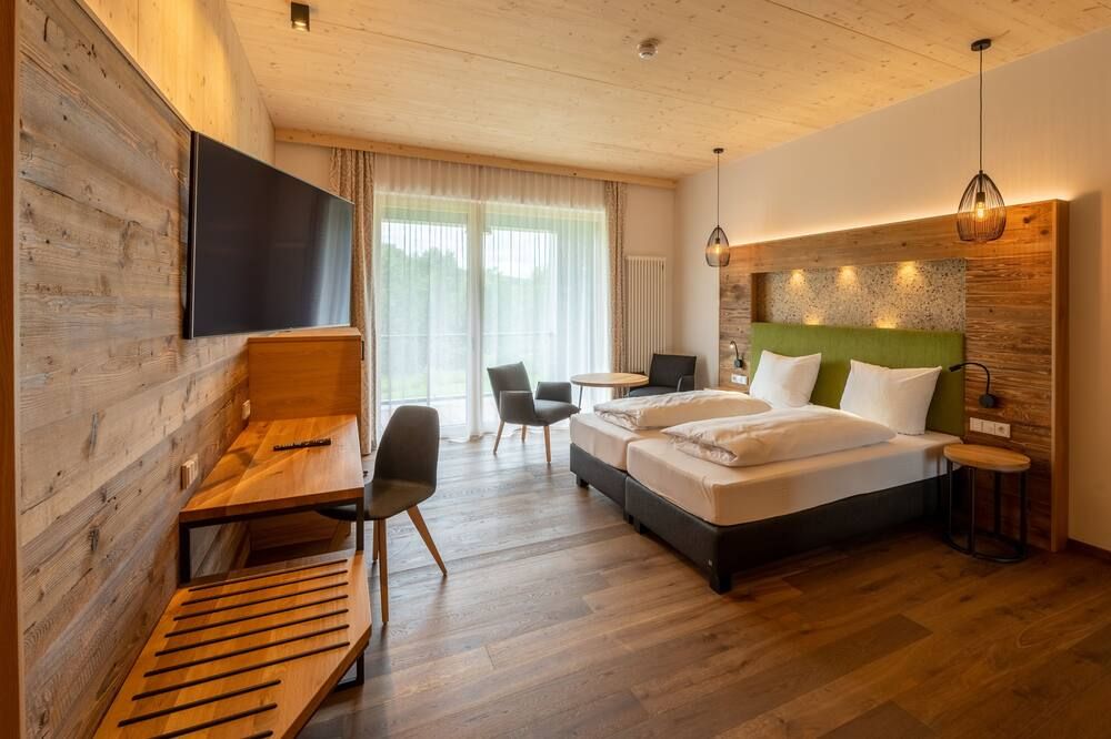 Landhotel Goldenes Kreuz - Moosbach - Спальня