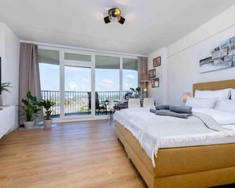 Primero Top-Suite I 22 Stock I Messe Zentrum Kongress - Augsburg - Schlafzimmer