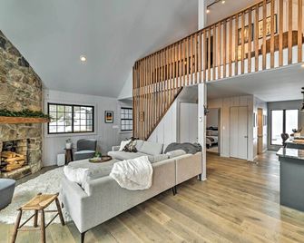 Vermont Ski Chalet ~ 5 Mi to Magic Mountain - Windham - Sala de estar