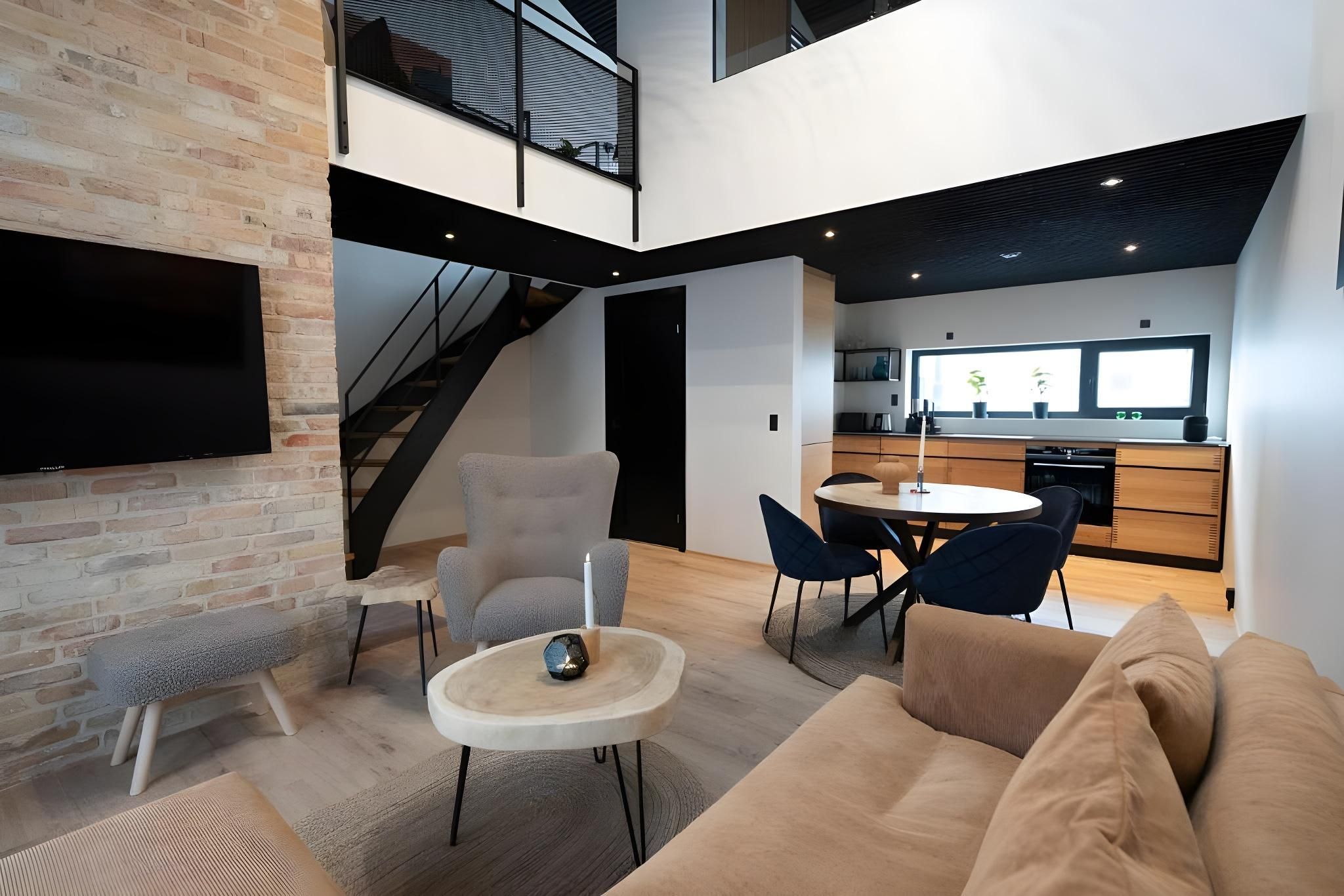 Broncks Lonin - Luxury Apartments in the Heart of Tórshavn - טורשאבן - סלון