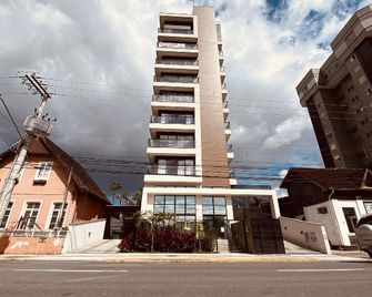 MaxLoft apto completo cozinha e lavanderia - Joinville - Edifício