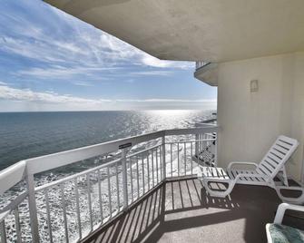 1206 Waters Edge Resort condo - Garden City Beach - Balcony