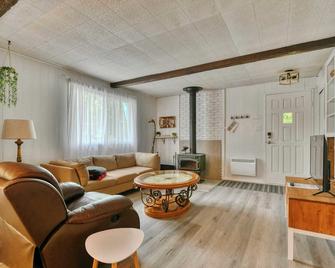Bord de lac - Chalet du Bonheur - La Conception - Living room