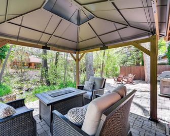 Hike & Snow Play! Creekside Cabin in Payson - Payson - Patio