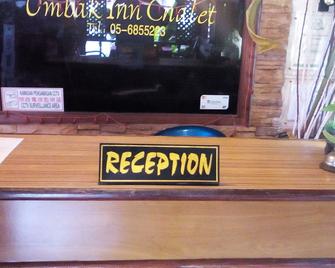 Hotel O Ombak Inn Chalet - Pangkor - Recepción