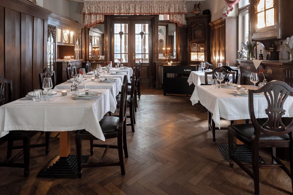 Hotel Weisses Haus - באד קיסינגן - מסעדה