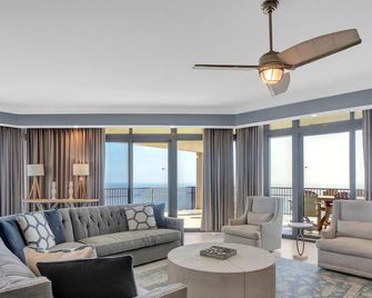 The Oasis At Orange Beach 2911 by Liquid Life - أورانغ بيتش - غرفة معيشة