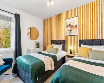 The Bakewell Retreat - Hot tub - Pets - Sleeps 9 - Bakewell - Sypialnia