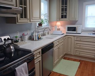 Pink Lady on Main, Downtown Pilot Mtn, business district. Pet Friendly. - Pilot Mountain - Kitchen