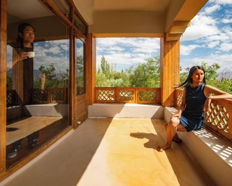 Hotel Ladakh Retreat - Leh - Varanda