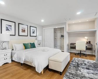 Santa Clara Spacious 1Br Studio I Free parking - Santa Clara - Bedroom