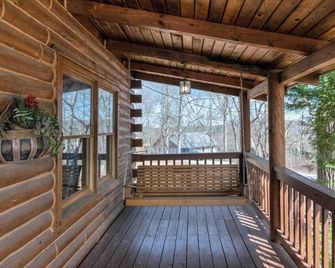 Closest Cabin To Mountain Top Pool! - Warm Springs - Balcony