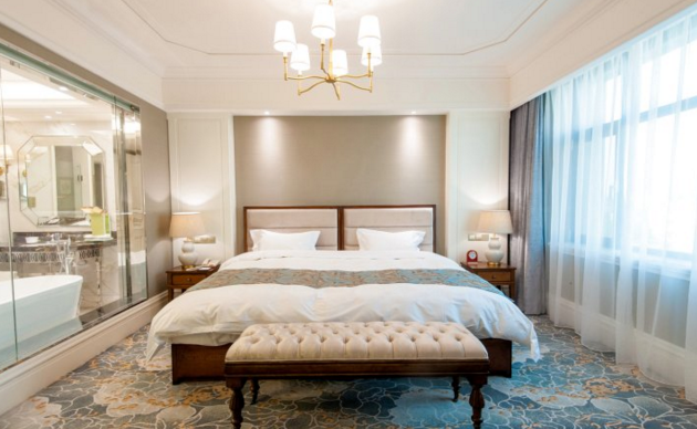 Laoshan Bay Hotel - تشينغداو - غرفة نوم
