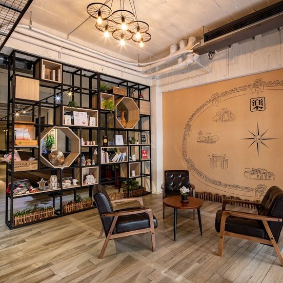 Lobby view of Hotel Brown - Chihkan Branch